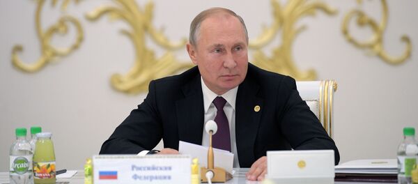 Визит президента РФ В. Путина в Туркмению - Sputnik Кыргызстан