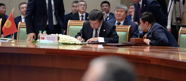 Очередное заседание Совета глав государств СНГ в Ашхабаде - Sputnik Кыргызстан