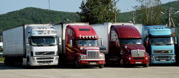 Многосторонний автомобильный пункт пропуска Пограничный в Приморском крае Многосторонний автомобильный пункт пропуска Пограничный в Приморском крае - Sputnik Кыргызстан