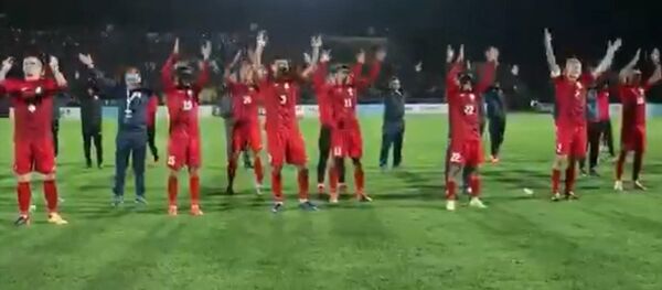 Вдохновляет! Федерация футбола представила видео с прошедшего матча в Бишкеке Вдохновляет! Федерация футбола представила видео с прошедшего матча в Бишкеке - Sputnik Кыргызстан