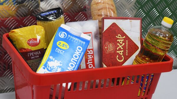 Корзина с продуктами - Sputnik Кыргызстан