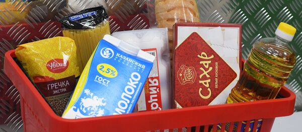 Корзина с продуктами - Sputnik Кыргызстан
