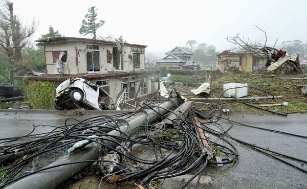 Последствия тайфуна Хагибис в Японии - Sputnik Кыргызстан