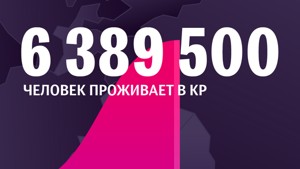 Этнический состав  населения Кыргызстана - Sputnik Кыргызстан