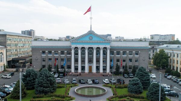Фасад мэрии Бишкека. Архивное фото - Sputnik Кыргызстан