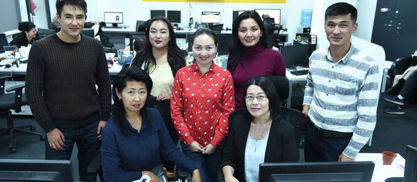 Sputnik Кыргызстан маалымат агеттигинин кызматкерлери. Архив Sputnik Кыргызстан маалымат агеттигинин кызматкерлери. Архив - Sputnik Кыргызстан