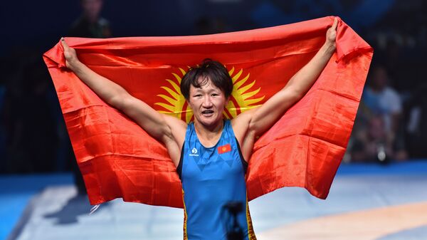 Кыргызстанская спортсменка Айсулуу Тыныбекова. Архивное фото - Sputnik Кыргызстан