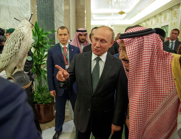 Официальный визит президента РФ Владимира Путина в Саудовскую Аравию - Sputnik Кыргызстан
