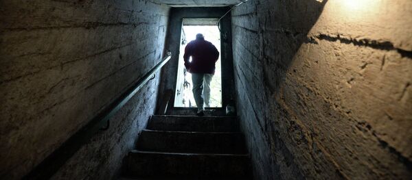 Мужчина поднимется из подвала. Архивное фото Мужчина поднимется из подвала. Архивное фото - Sputnik Кыргызстан