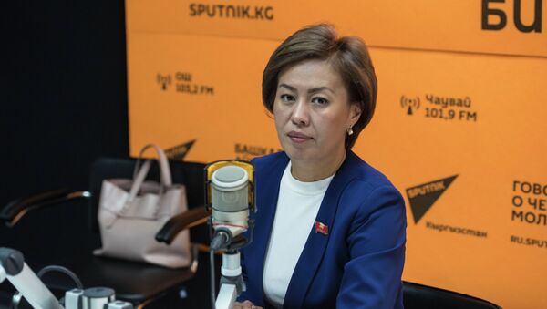Депутат ЖК Айнура Аскарова - Sputnik Кыргызстан