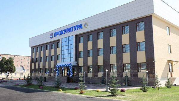 Торжественное открытие нового 3-х этажного здания прокуратуры Жалал-Абадской области - Sputnik Кыргызстан