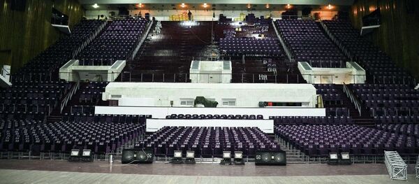 Ремонт во Дворце спорта имени Каба уулу Кожомкула - Sputnik Кыргызстан