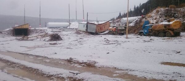 Прорыв дамбы в Красноярском крае - Sputnik Кыргызстан