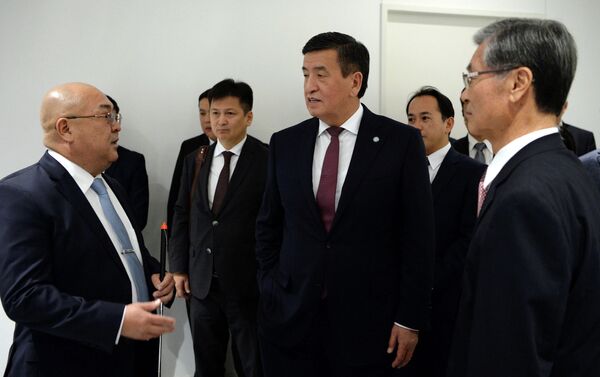 Президент Сооронбай Жээнбеков Японияга иш сапарынын алкагында Токио шаарында Tokyo Rope MFG корпорациясынын башкы кеңсесине барды - Sputnik Кыргызстан