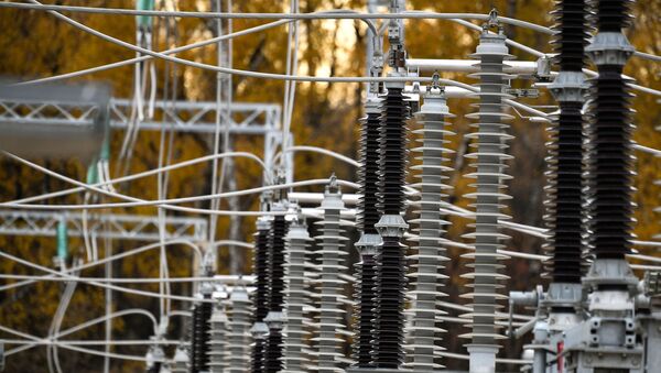 Трансформаторы электрической подстанции. Архивное фото - Sputnik Кыргызстан