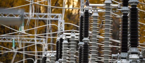 Трансформаторы электрической подстанции в городе. Архивное фото - Sputnik Кыргызстан