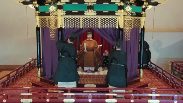 Жээнбеков принял участие в интронизации императора Японии — видео с церемонии - Sputnik Кыргызстан