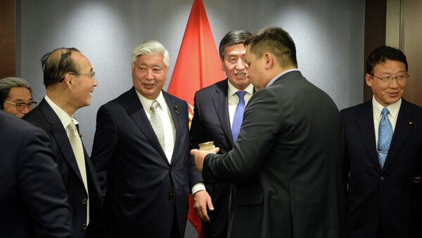 Рабочий визит Сооронбая Жээнбекова в Японию - Sputnik Кыргызстан