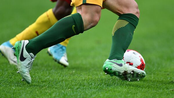 убка конфедераций-2017 по футболу между сборными Камеруна и Австралии - Sputnik Кыргызстан