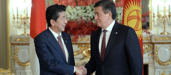 Рабочий визит Сооронбая Жээнбекова в Японию - Sputnik Кыргызстан