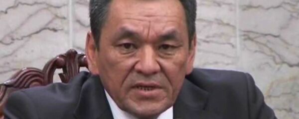 Бывший министр внутренних дел КР Молдомуса Конгантиев. Архивное фото - Sputnik Кыргызстан