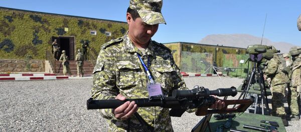 Учения Коллективных сил быстрого развертывания и миротворцев ОДКБ в Таджикистане - Sputnik Кыргызстан