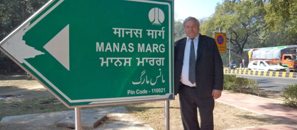 Чрезвычайный и полномочный посланник КР, единственный индолог в стране Евгений Каблуков. Архивное фото - Sputnik Кыргызстан