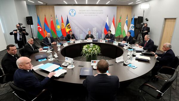 Заседании Совета глав правительств Содружества независимых государств (СНГ) в узком составе - Sputnik Кыргызстан