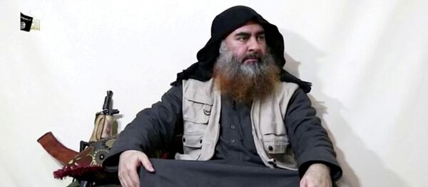 Лидер запрещенной в РФ террористической группировки ИГ Абу Бакр аль-Багдади Лидер запрещенной в РФ террористической группировки ИГ Абу Бакр аль-Багдади - Sputnik Кыргызстан