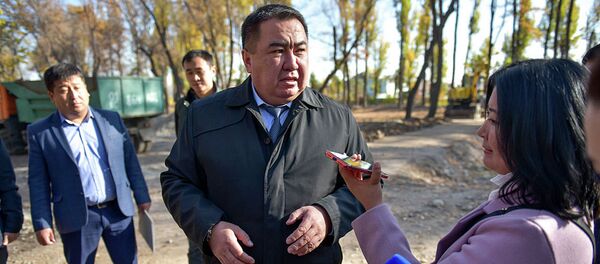 Вице-мэр Бишкека по вопросам ЖКХ Мирлан Амантур - Sputnik Кыргызстан