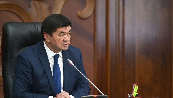 Премьер-министр КР Мухаммедкалый Абылгазиев - Sputnik Кыргызстан