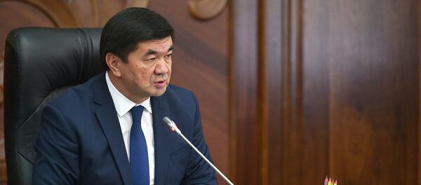 Премьер-министр КР Мухаммедкалый Абылгазиев - Sputnik Кыргызстан