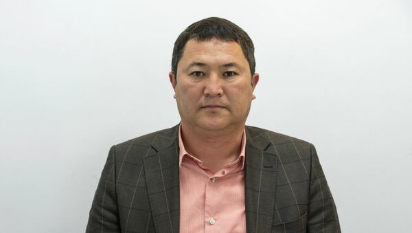 Председатель подкомитета ТПП КР по транспорту Талантбек Маткерим уулу - Sputnik Кыргызстан