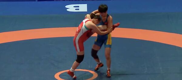 Азамат! Айпери Медет кызы дүйнө чемпионатынан коло байге алды. Видео Азамат! Айпери Медет кызы дүйнө чемпионатынан коло байге алды. Видео - Sputnik Кыргызстан
