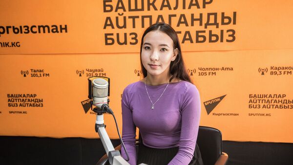 Участник проекта Жаш проекта Сезим Сооданбекова - Sputnik Кыргызстан