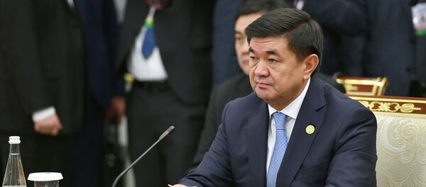 Рабочий визит премьер-министра Мухаммедкалыя Абылгазиева в Ташкент Рабочий визит премьер-министра Мухаммедкалыя Абылгазиева в Ташкент - Sputnik Кыргызстан