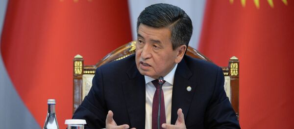Сооронбай Жээнбеков. Архивное фото - Sputnik Кыргызстан