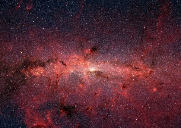 Галактический центр Млечного Пути, снятый телескопом Spitzer - Sputnik Кыргызстан