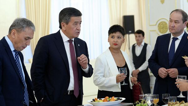 Встреча президента Сооронбая Жээнбекова с руководителями СМИ Кыргызстана - Sputnik Кыргызстан