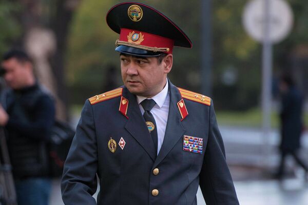 Канат Джумагазиев стал главой УВД Нарынской области (до этого возглавлял УВД Иссык-Кульской области) - Sputnik Кыргызстан