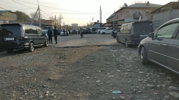 Кулиев көчөсүнүн кулпурар күнү бардыр. Өлкөнүн кире беришинен көчө баян - Sputnik Кыргызстан