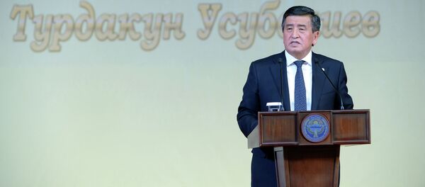 Кыргызстандын президенти Сооронбай Жээнбеков - Sputnik Кыргызстан