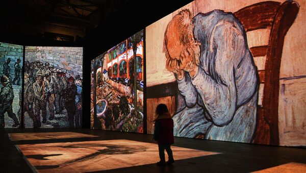 Выставка Ван Гог. Ожившие полотна. Архивное фото - Sputnik Кыргызстан