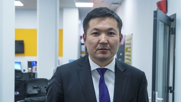 Начальник управления стратегического планирования и развития регионов Айбек Кадыров - Sputnik Кыргызстан