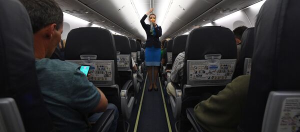 Первый рейс авиакомпании «Победа» из Москвы в Горно-Алтайск - Sputnik Кыргызстан