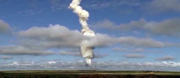 Испытания новой ракеты системы ПРО. Архивное фото - Sputnik Кыргызстан