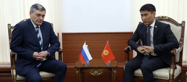 Встреча МИД КР Чингиз Айдарбеков и Замминистра иностранных дел РФ Андрея Руденко - Sputnik Кыргызстан