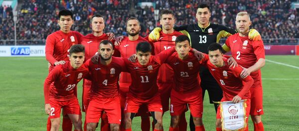 Футбольный матч между сборными Кыргызстана и Японии в Бишкеке - Sputnik Кыргызстан