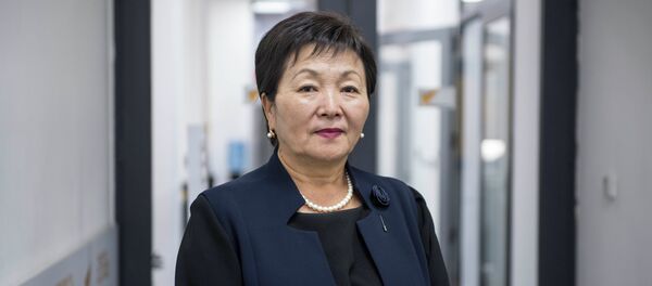 Республикалык СПИД борбордун директору Үмүт Чокморова. Архив - Sputnik Кыргызстан