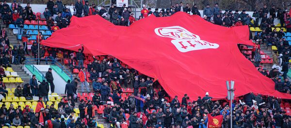 Футбольный матч между сборными Кыргызстана и Японии в Бишкеке - Sputnik Кыргызстан